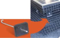 aluminum washers that nest