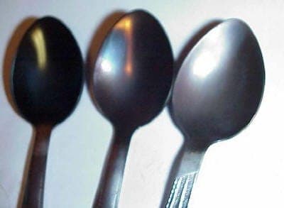 black oxided stainless steel