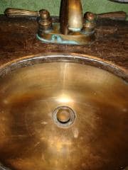 I used Tarn-X on my sink and the patina is ruined!