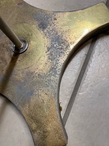 How to Use Rub-n-Buff to Make a Brass Lamp Look like Expensive Bronze