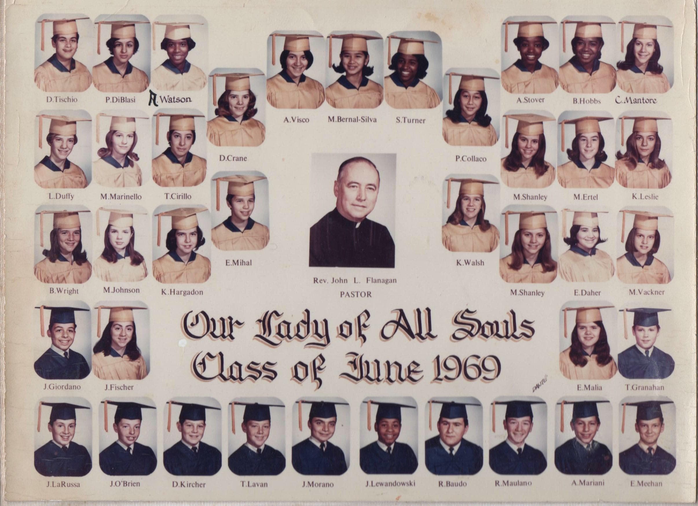 our lady of al souls class of 1969