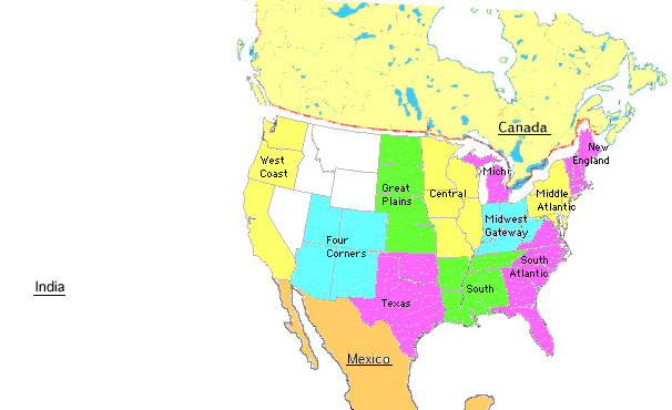 usa map